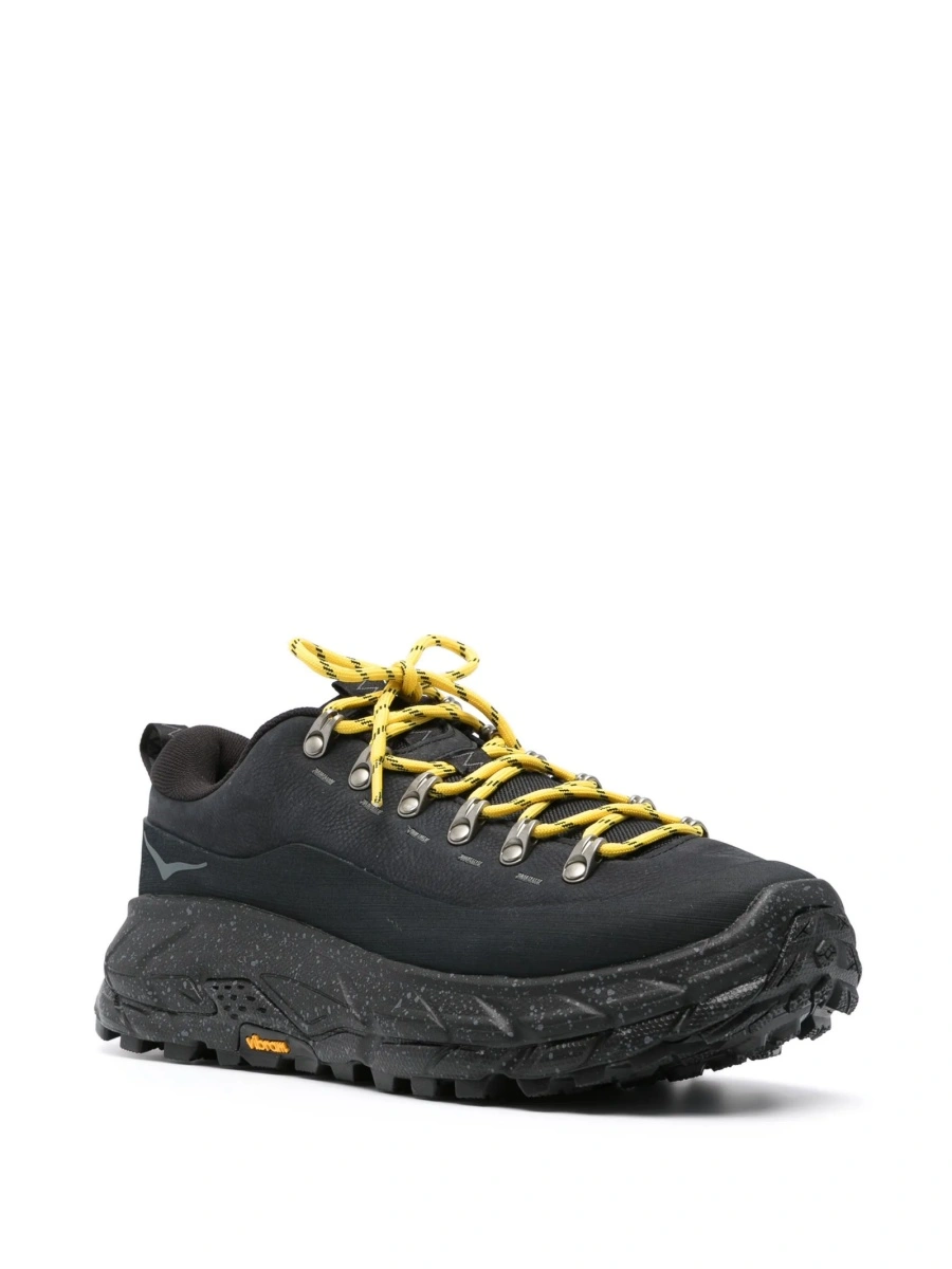 Sneakers Hoka One One negri din piele - Img 2