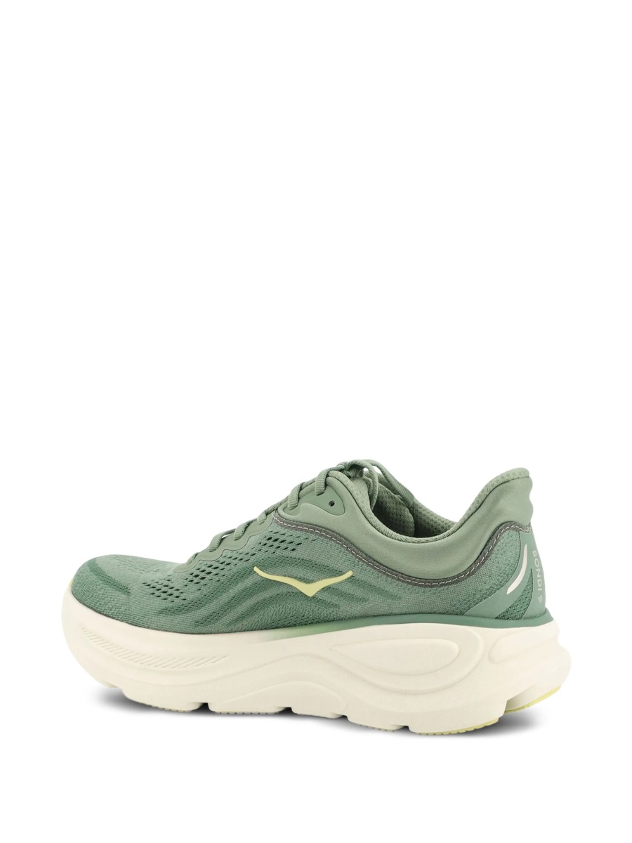 Sneakers Hoka One One verzi din plasa si poliester reciclat - Img 3