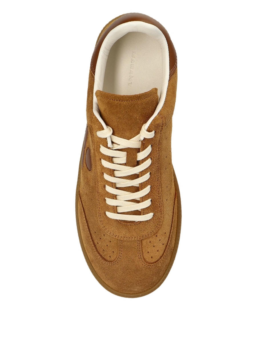 Sneakers Isabel Marant maro din piele - Img 3