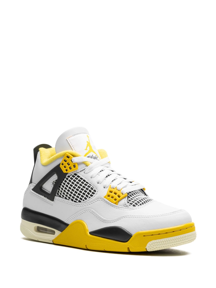 Sneakers Jordan air jordan 4 albi din tpu si piele - Img 2