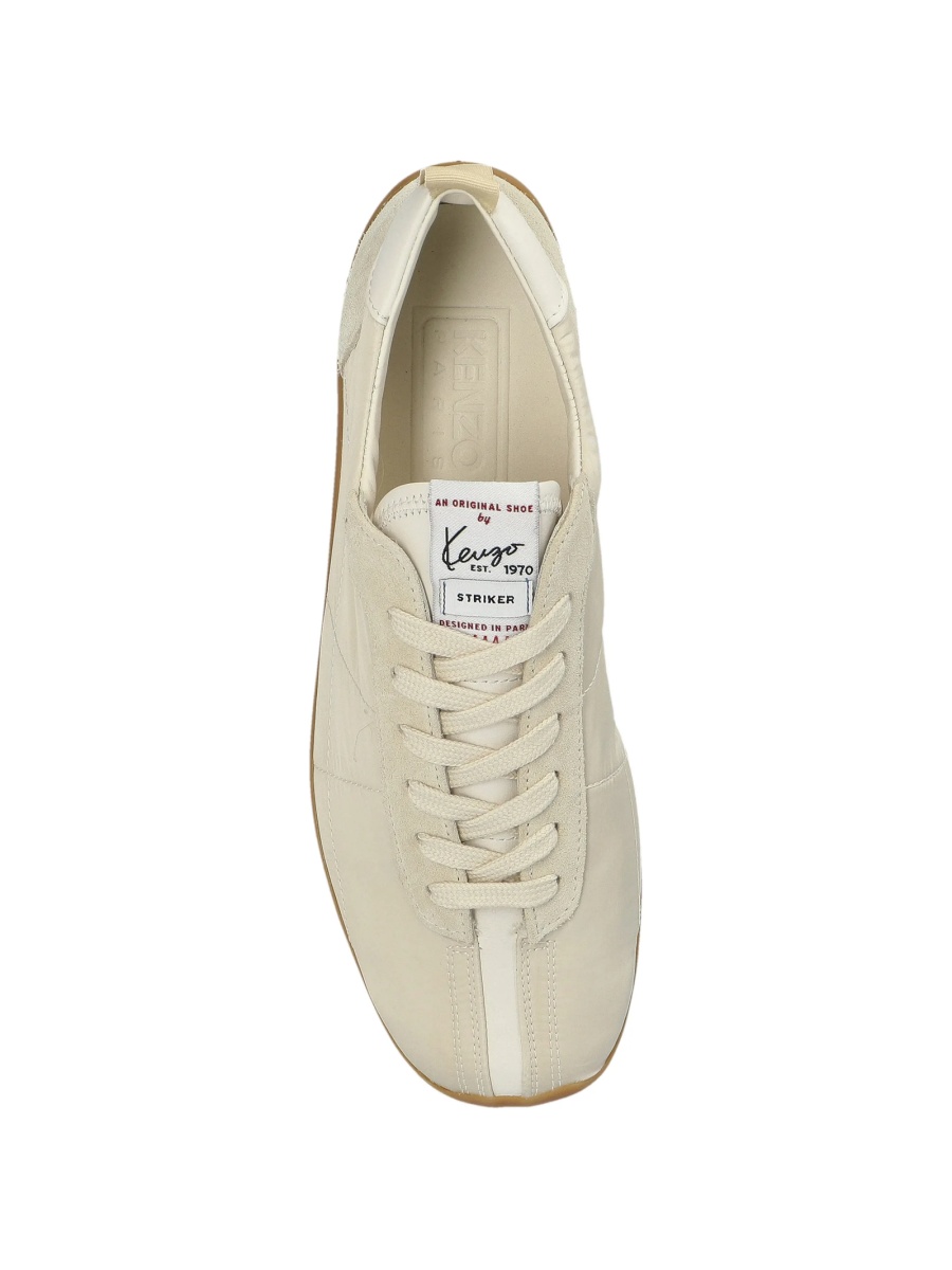 Sneakers Kenzo neutri din piele intoarsa si poliamida - Img 4