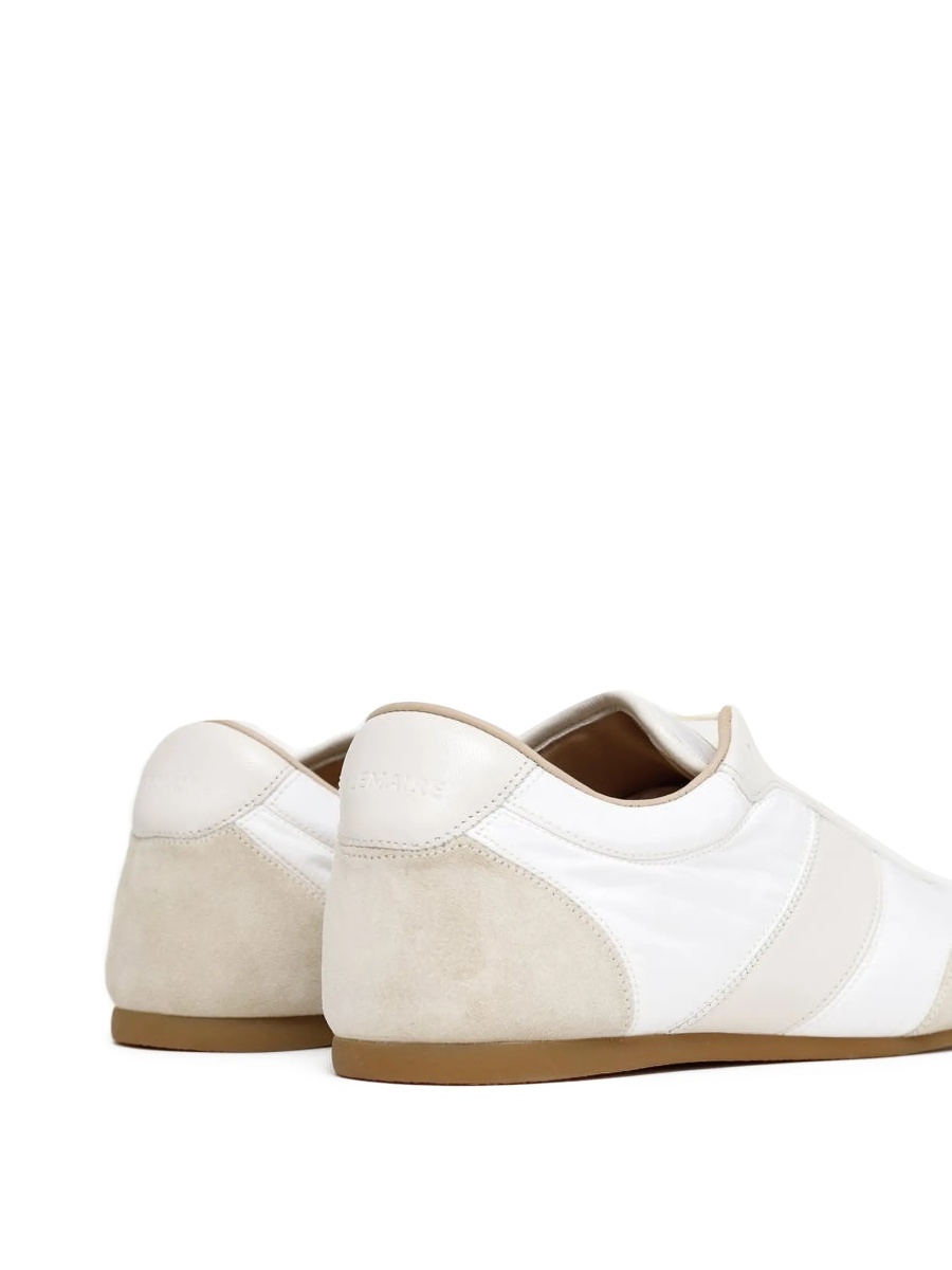 Sneakers LEMAIRE albi din nylon si piele - Img 3
