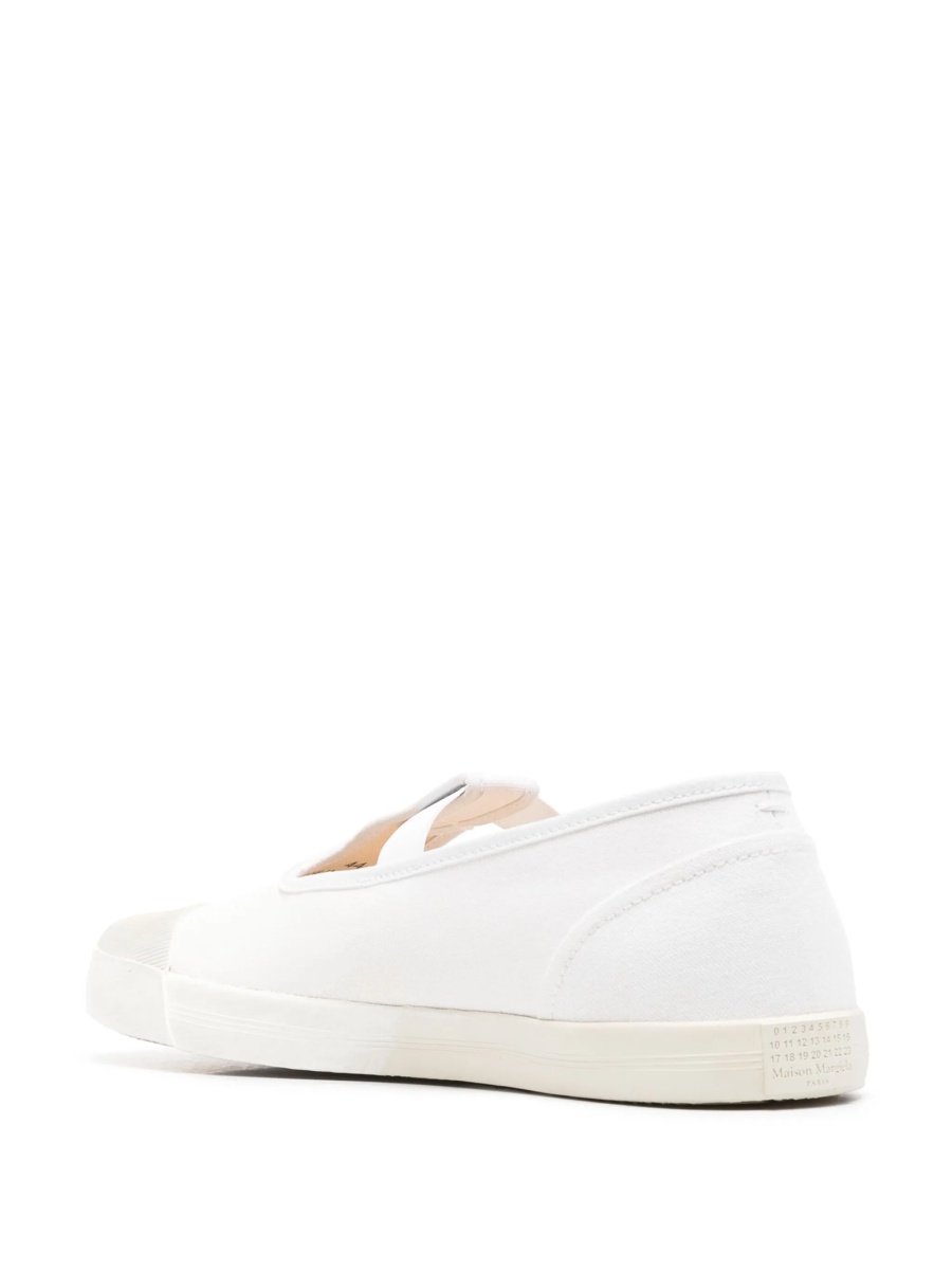 Sneakers Maison Margiela tabi albi din material textil - Img 3