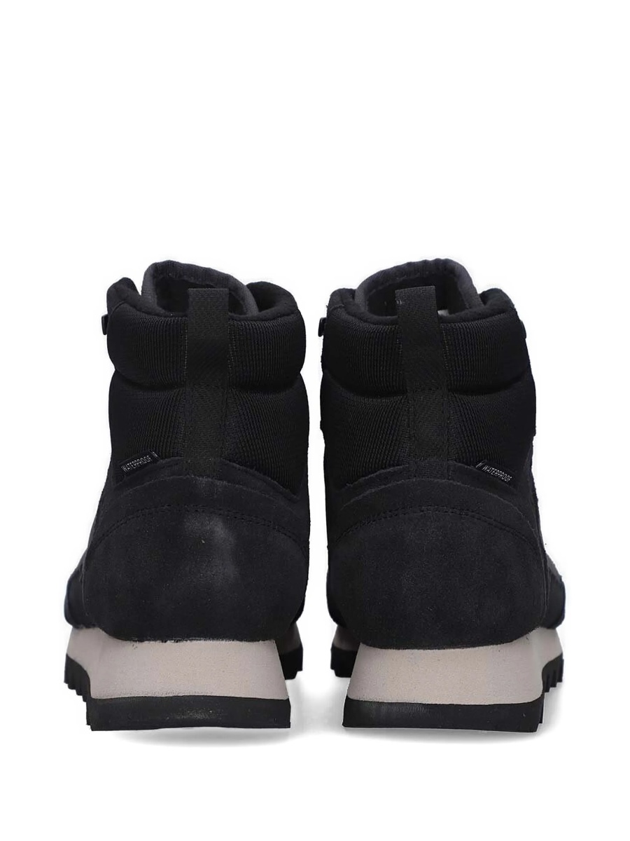 Sneakers Merrell negri din piele intoarsa si material textil - Img 3