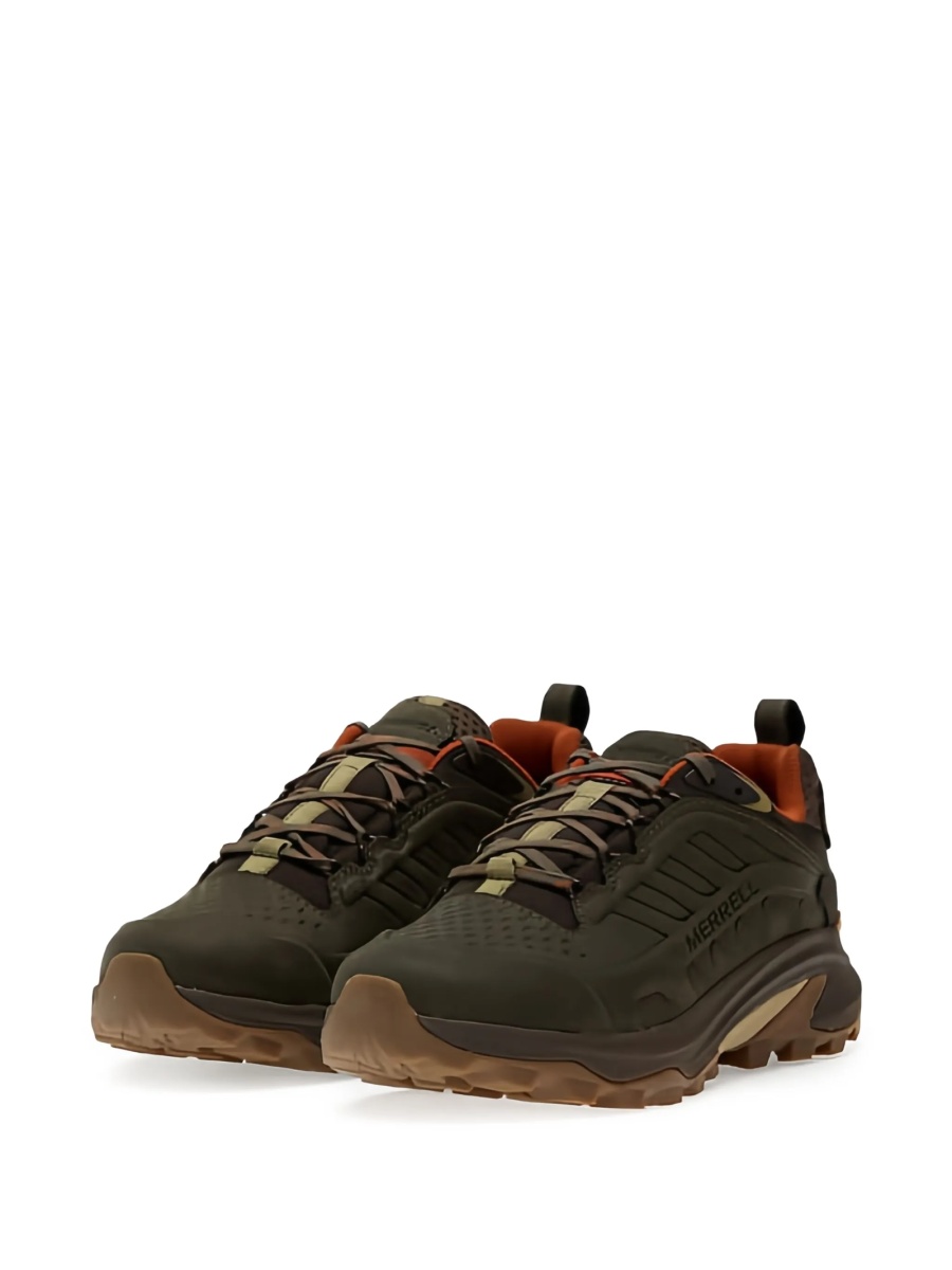 Sneakers Merrell verzi din piele intoarsa si material reciclat - Img 2