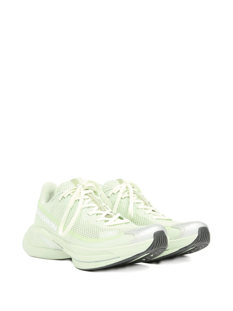 Sneakers MM6 Maison Margiela verzi din polyester - Img 2