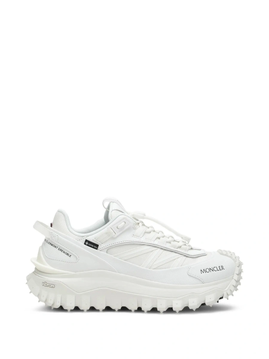 Sneakers Moncler 'Trailgrip' albi din piele - Img 9