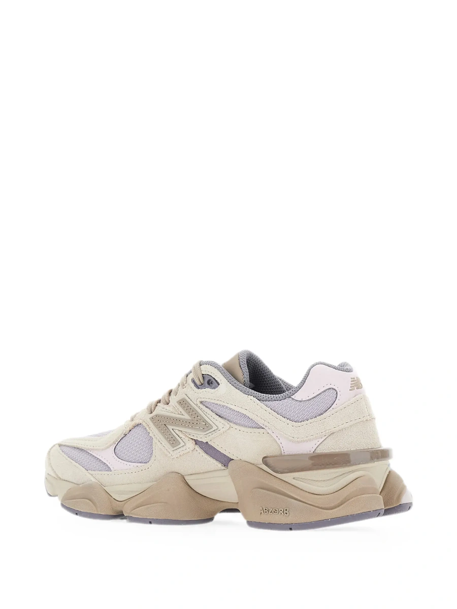 Sneakers New Balance '9060' roz din textil si piele - Img 6