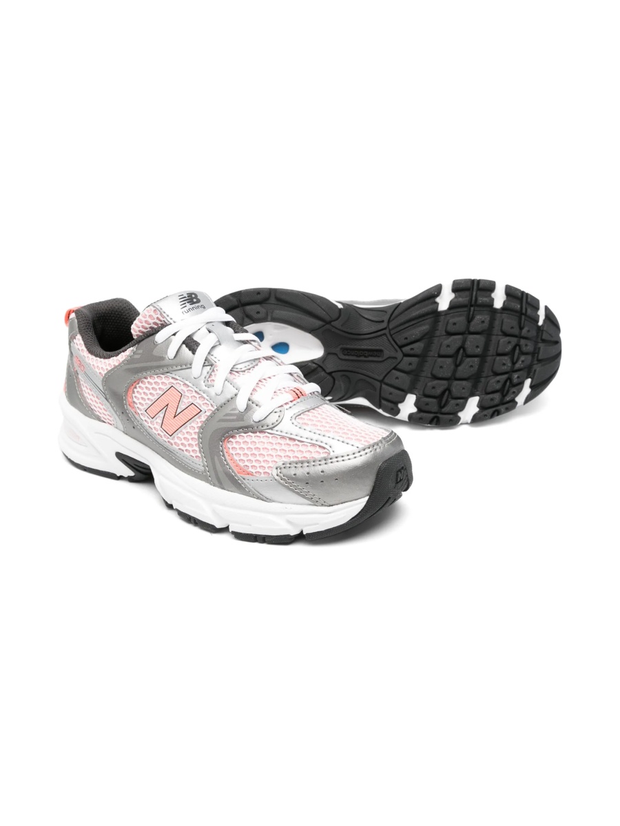 Sneakers New Balance gri din poliuretan si material textil - Img 2