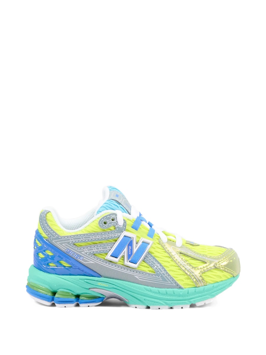 Sneakers New Balance Kids galbeni din material textil - Img 2