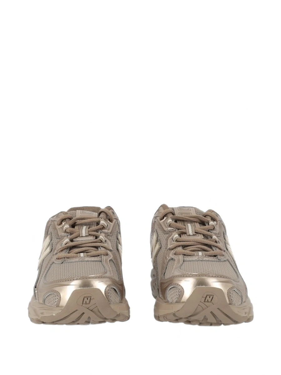 Sneakers New Balance maro din plasa si poliuretan - Img 4