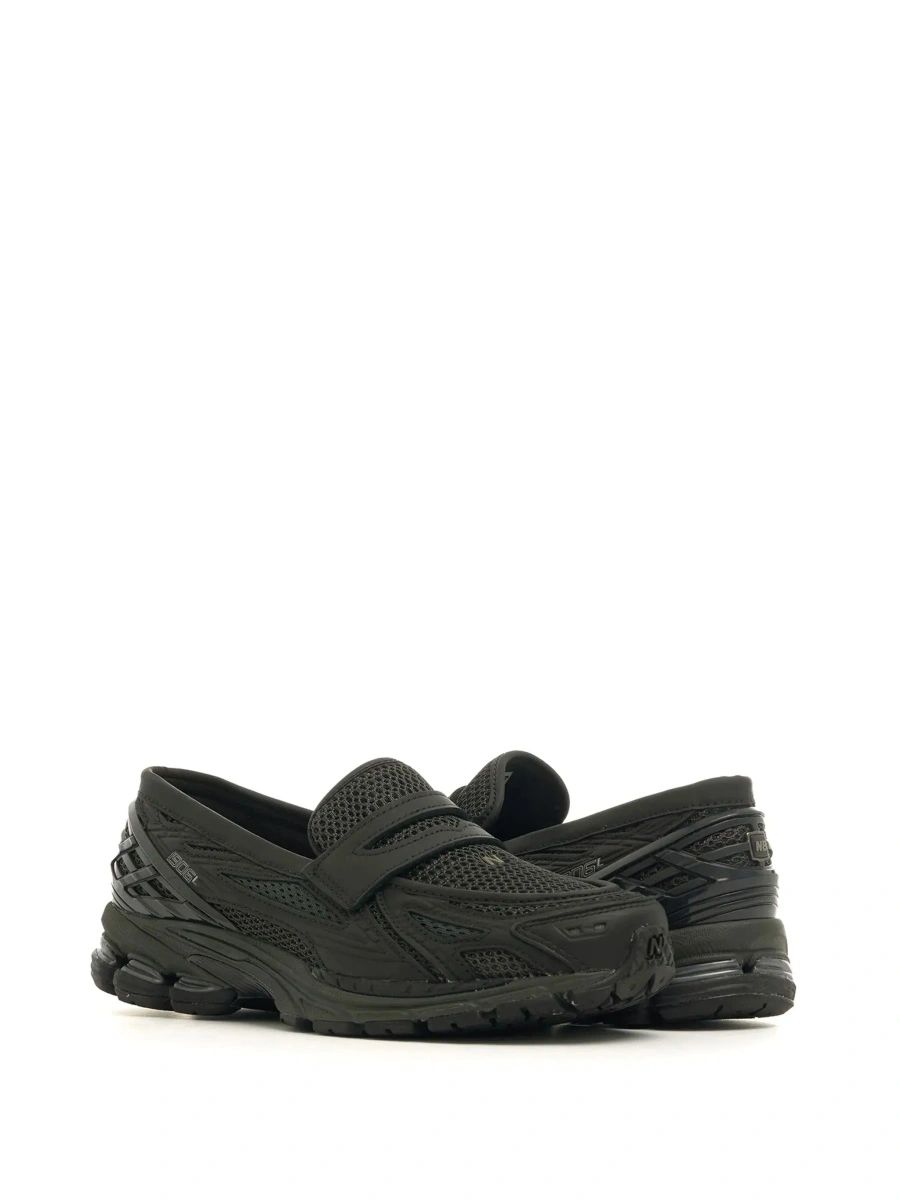 Sneakers New Balance negri din piele - Img 6