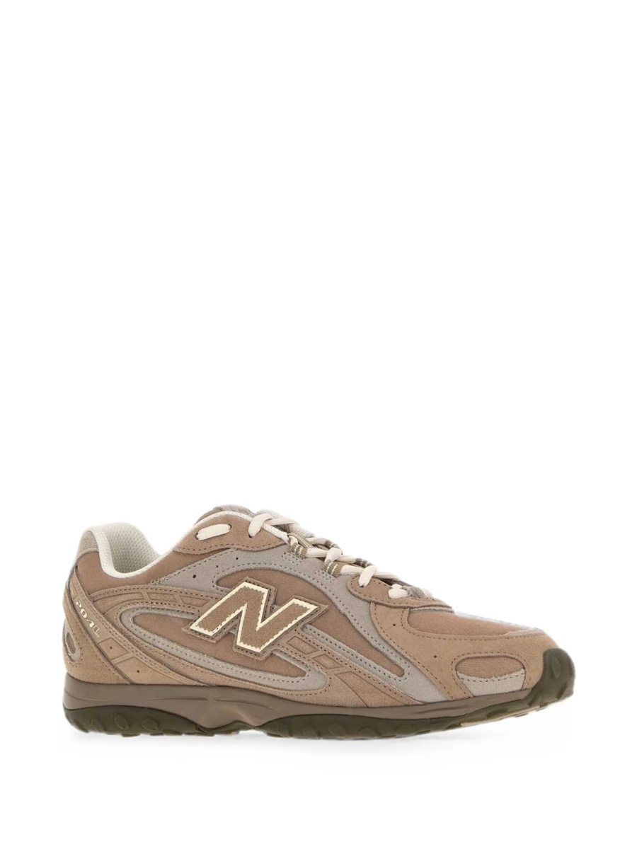 Sneakers New Balance neutri din piele intoarsa - Img 2