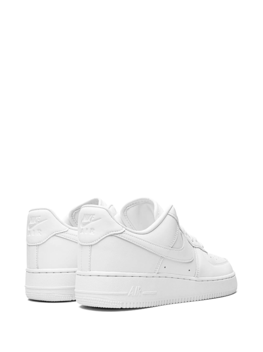 Sneakers Nike air force 1 albi din piele - Img 3