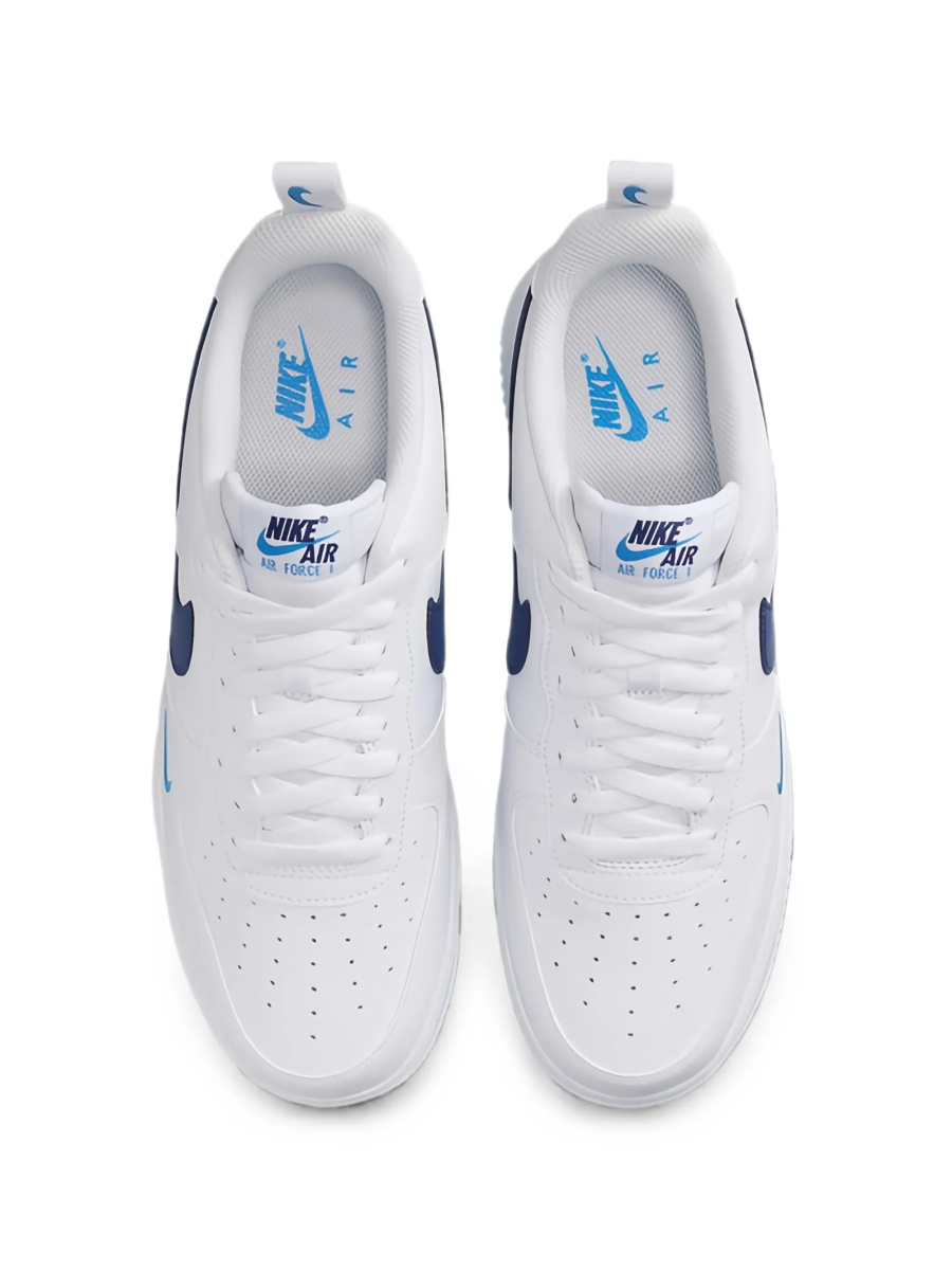 Sneakers Nike air force 1 albi din piele - Img 2