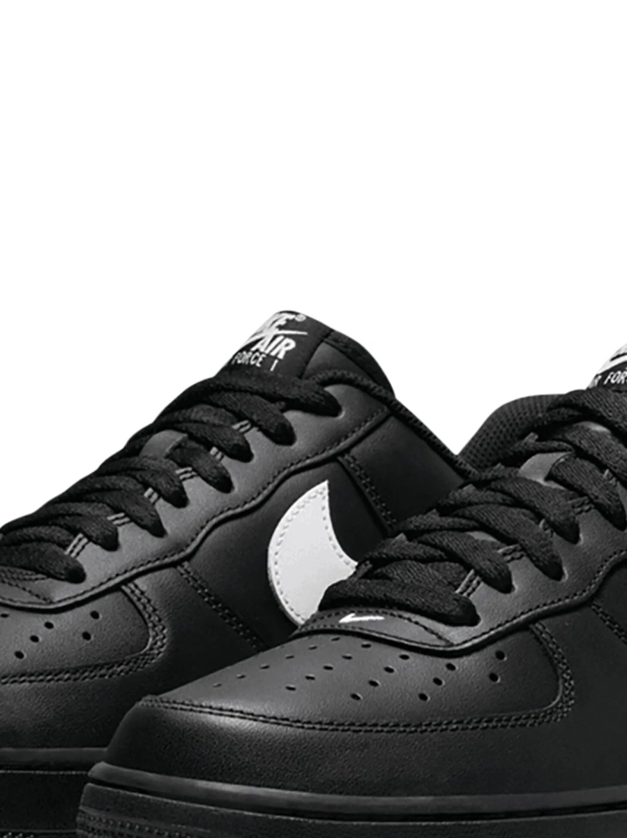 Sneakers Nike air force 1 negri din piele - Img 2