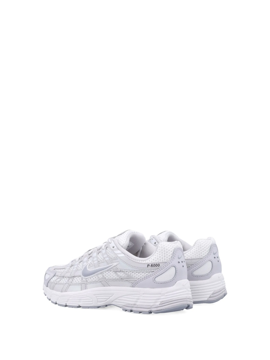 Sneakers Nike albi din piele si material textil - Img 3