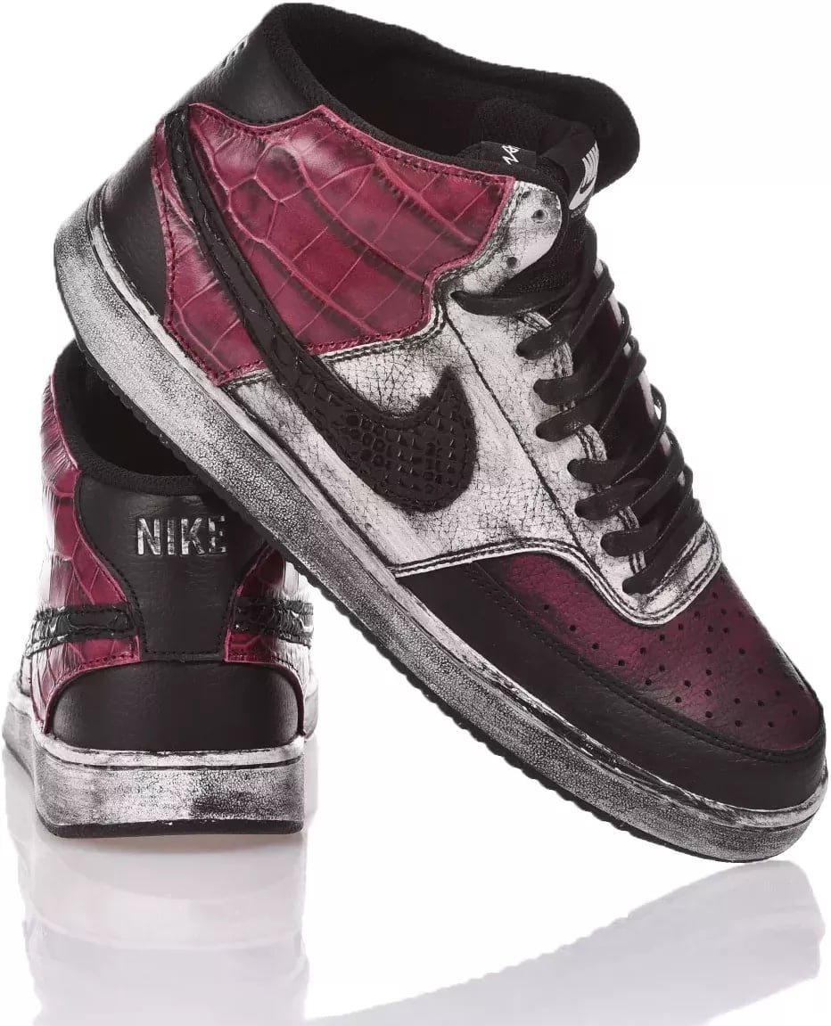 Sneakers Nike Court Vision Black, Red* - Img 5