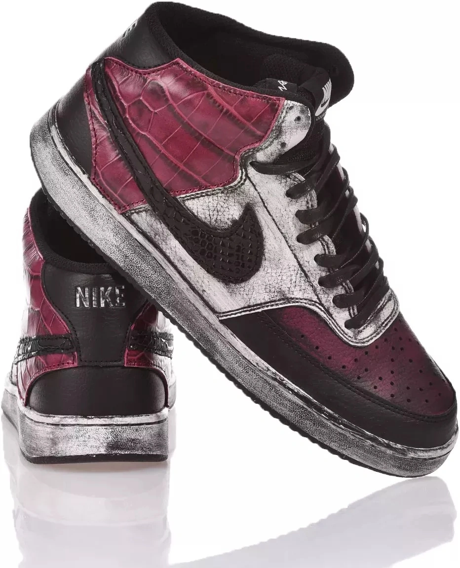 Sneakers Nike Court Vision Black, Red* - Img 5