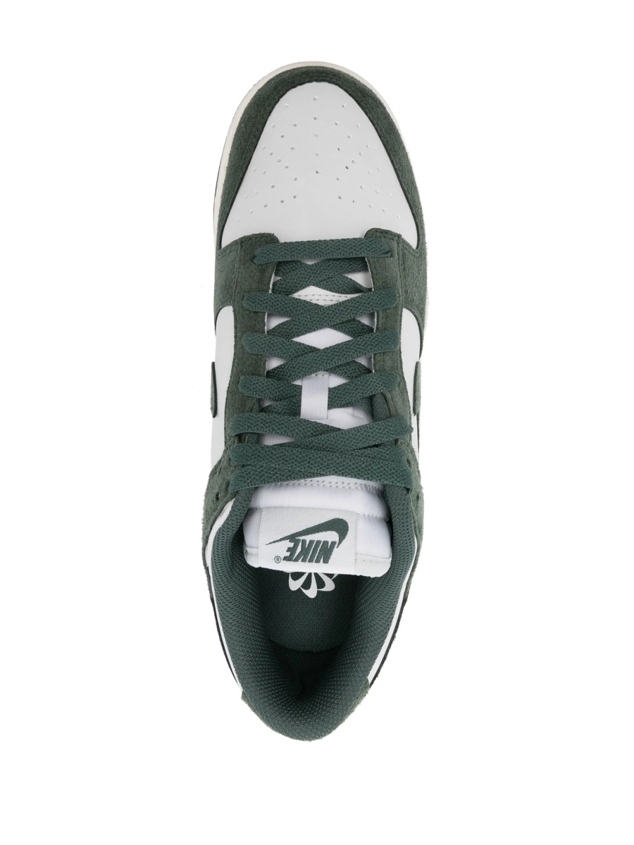 Sneakers Nike dunk verzi din piele intoarsa si piele - Img 4