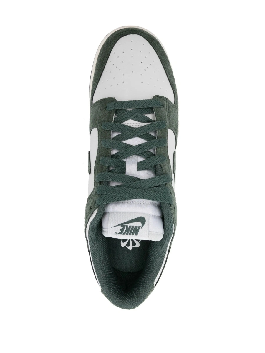 Sneakers Nike dunk verzi din piele intoarsa si piele - Img 4