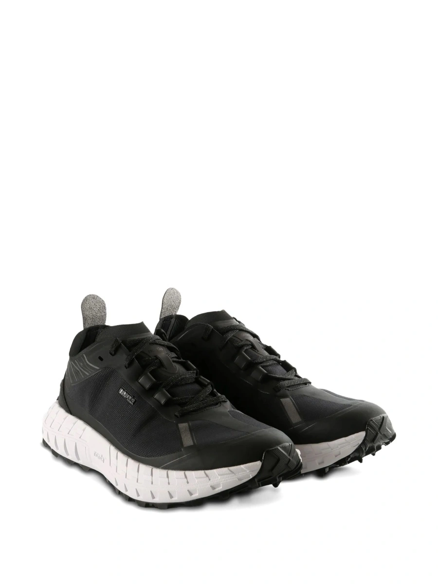 Sneakers Norda Run negri din material textil - Img 2