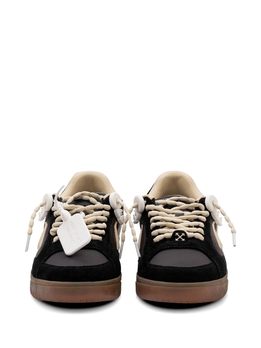 Sneakers Off-White negri din acetat si nylon - Img 3