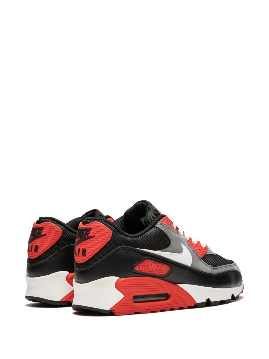 Sneakers ONE air max gri din material textil si piele - Img 3