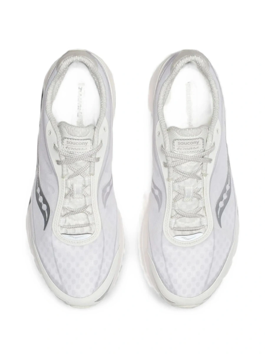 Sneakers Saucony albi din material textil 'KINVARA 1' - Img 7