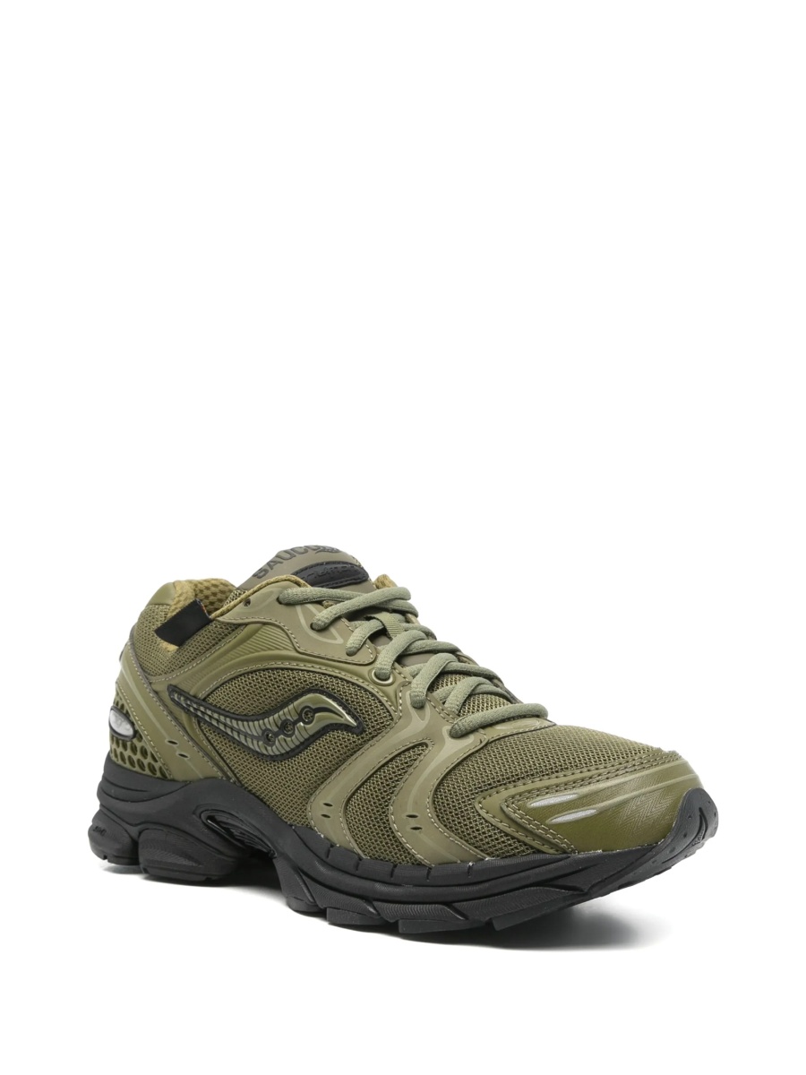 Sneakers Saucony verzi din poliuretan si material textil - Img 2