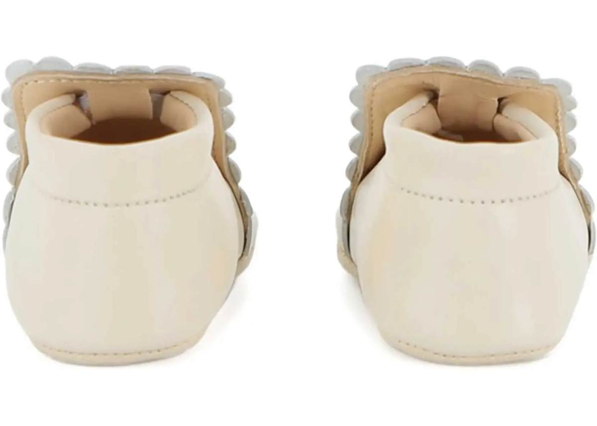 Sneakers Scarpe In Pelle Con Logo Ricamato* - Img 3