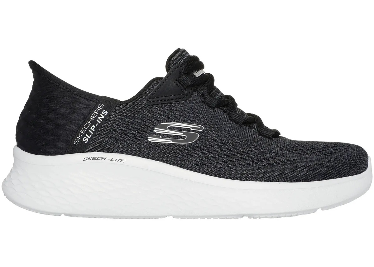 Sneakers Slip-ins Skech Lite Pro Natural Beauty BlackWhite - Img 2