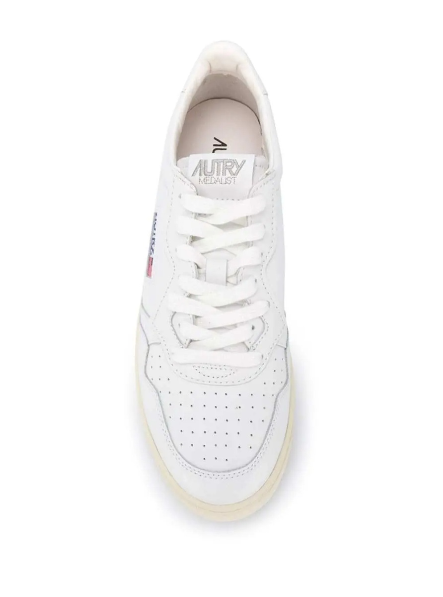 Sneakers Sneaker 'Medalist' Low Top with Logo Patch on the Tongue in White Leather Men - Img 4