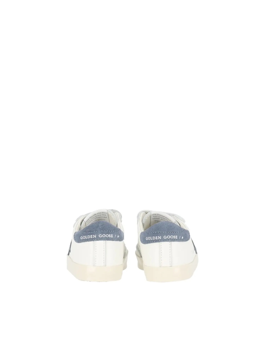 Sneakers SNEAKERS BABY SCHOOL NAPPA UPPER SUEDE STAR AND HEEL WHITE/BLUE DENIM - Img 4