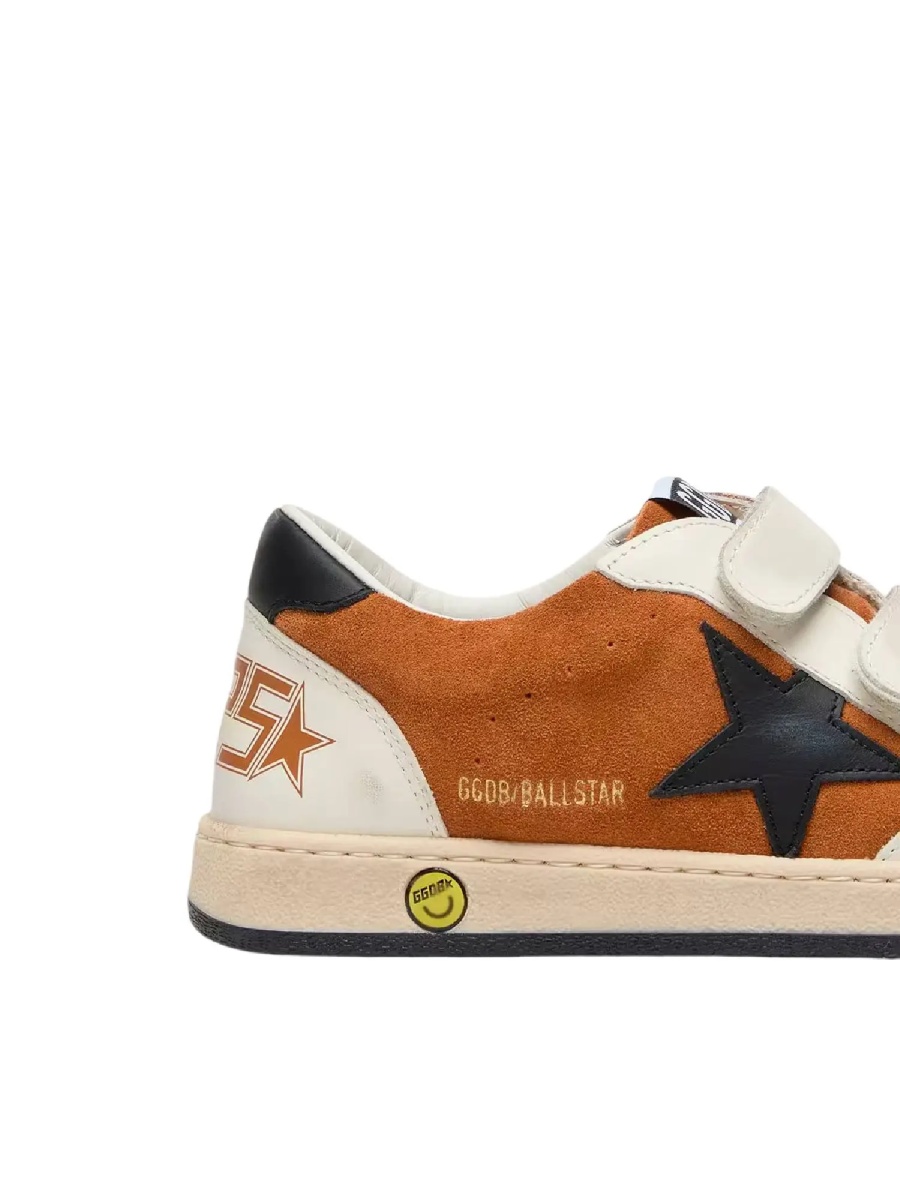 Sneakers SNEAKERS BALL STAR STRAP SUEDE AND LEATHER UPPER LEATHER STAR TOE SPUR AND HEEL RUST/BLACK/CREAM - Img 4