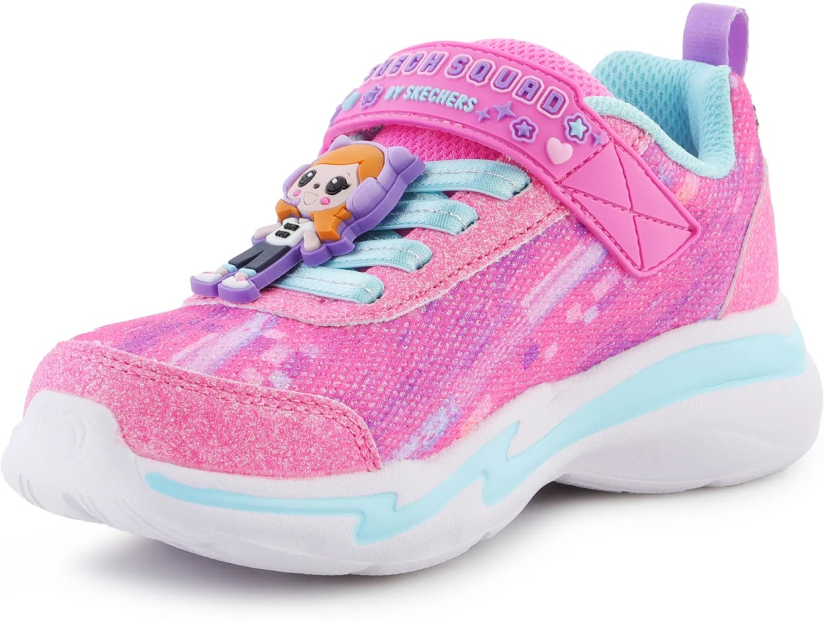 Sneakers SNUGGLE SNEAKS Skech Squad Pink/Multi - Img 3