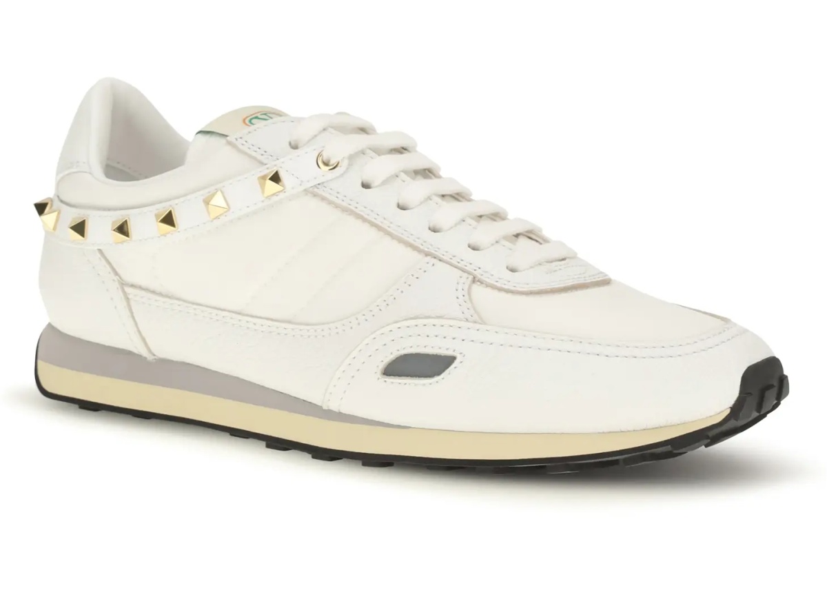 Sneakers Stud Up Sneakers in leather and nylon - Img 2