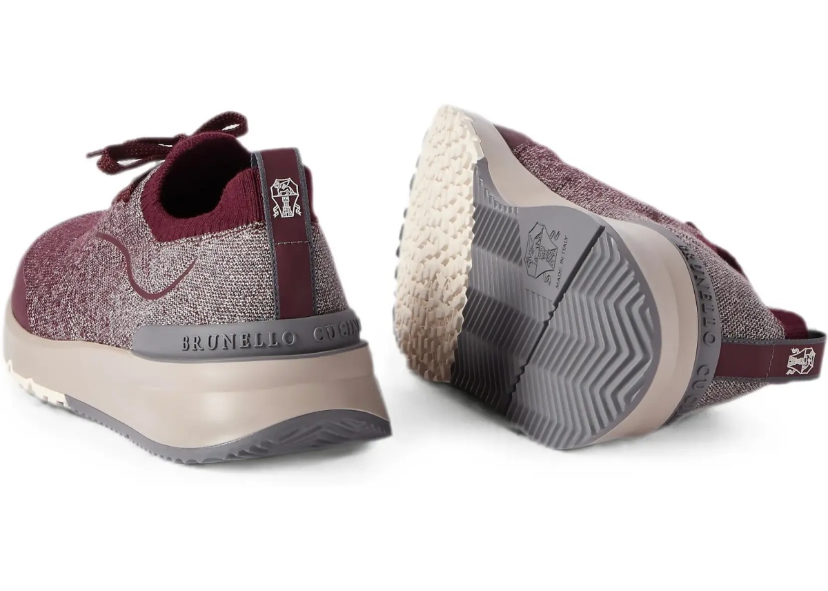 Sneakers Techno cotton knit Sneakers runners - Img 7