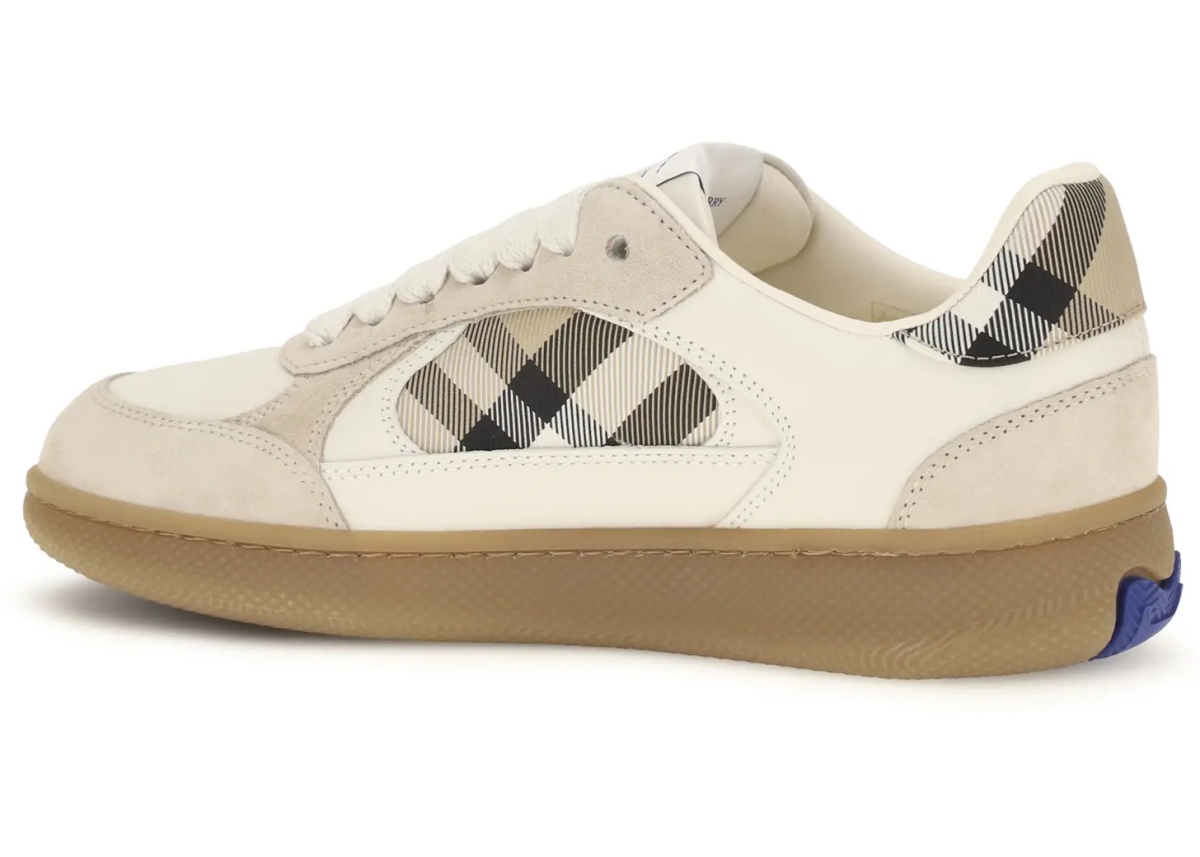Sneakers Terrace leather and Check Sneakers - Img 3
