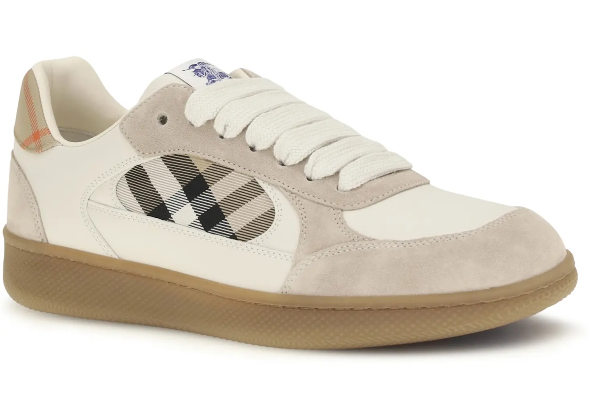 Sneakers Terrace leather and Check Sneakers - Img 2