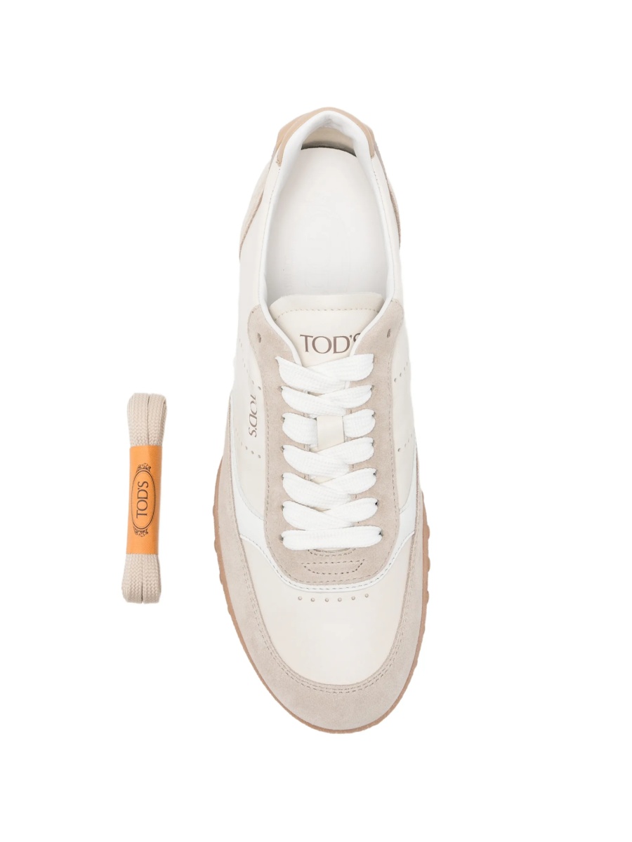 Sneakers TOD'S albi din piele - Img 4