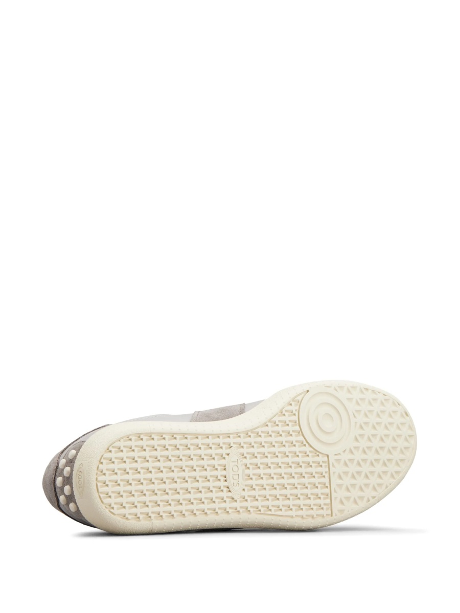 Sneakers TOD'S gri din piele - Img 4
