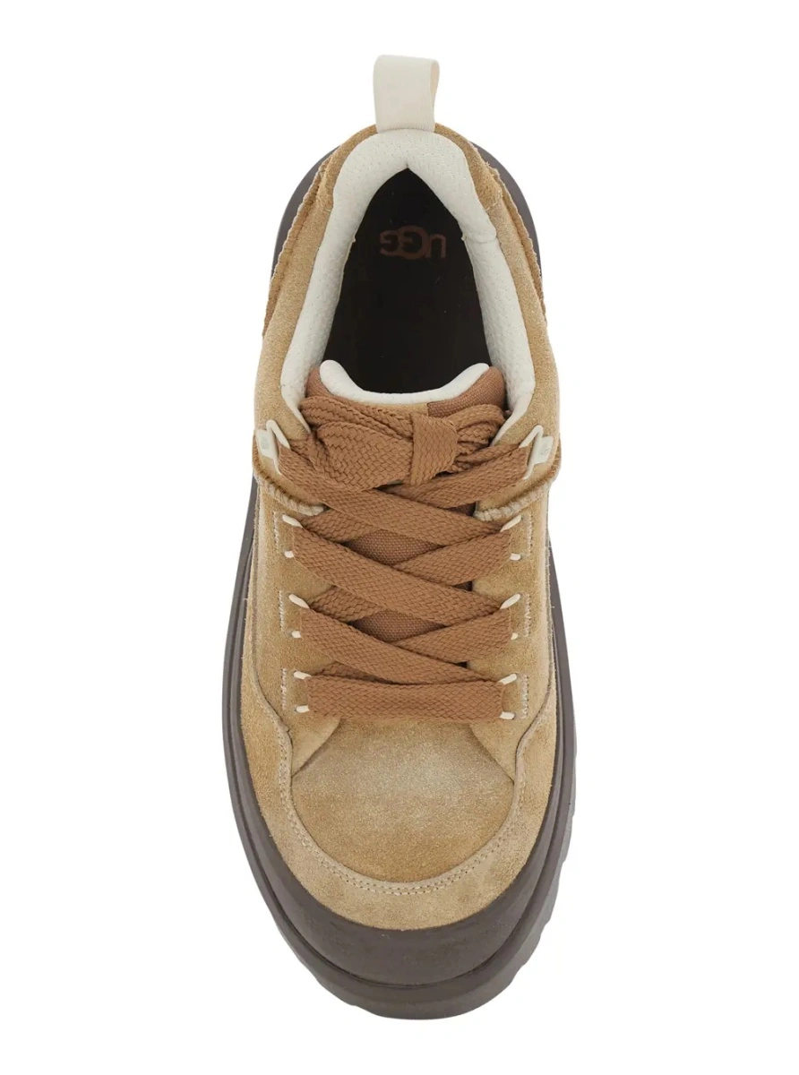 Sneakers UGG maro din piele - Img 4