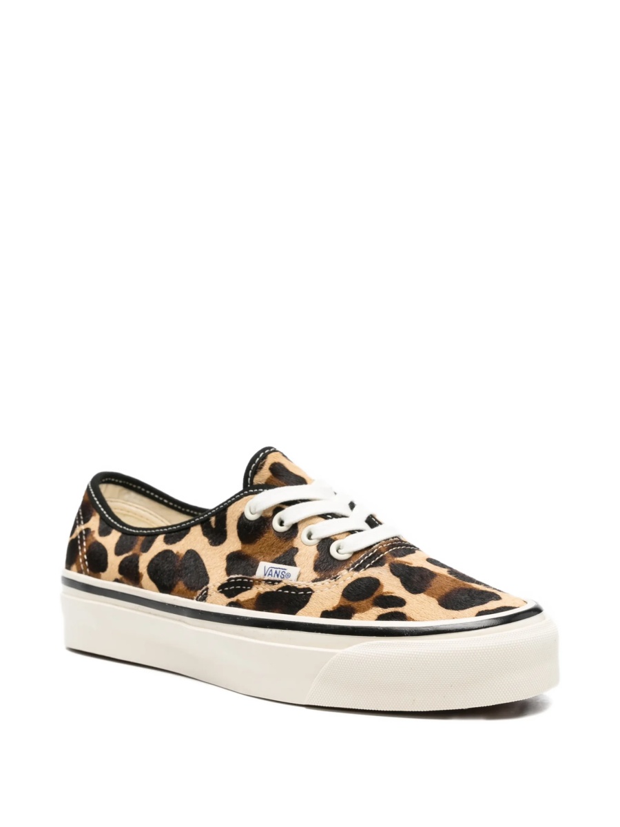 Sneakers Vans Authentic neutri din blana - Img 2