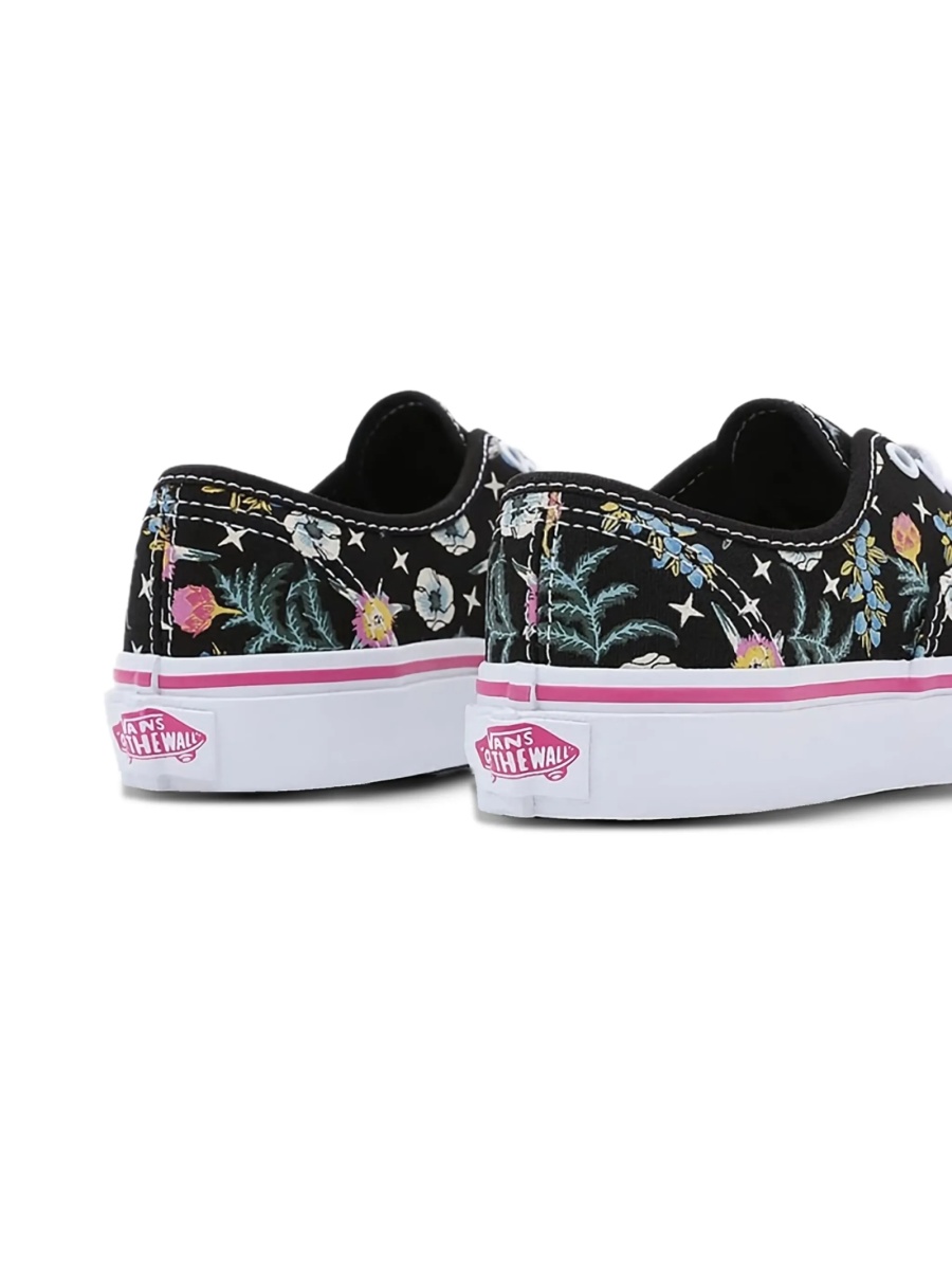 Sneakers Vans negri din material textil - Img 3