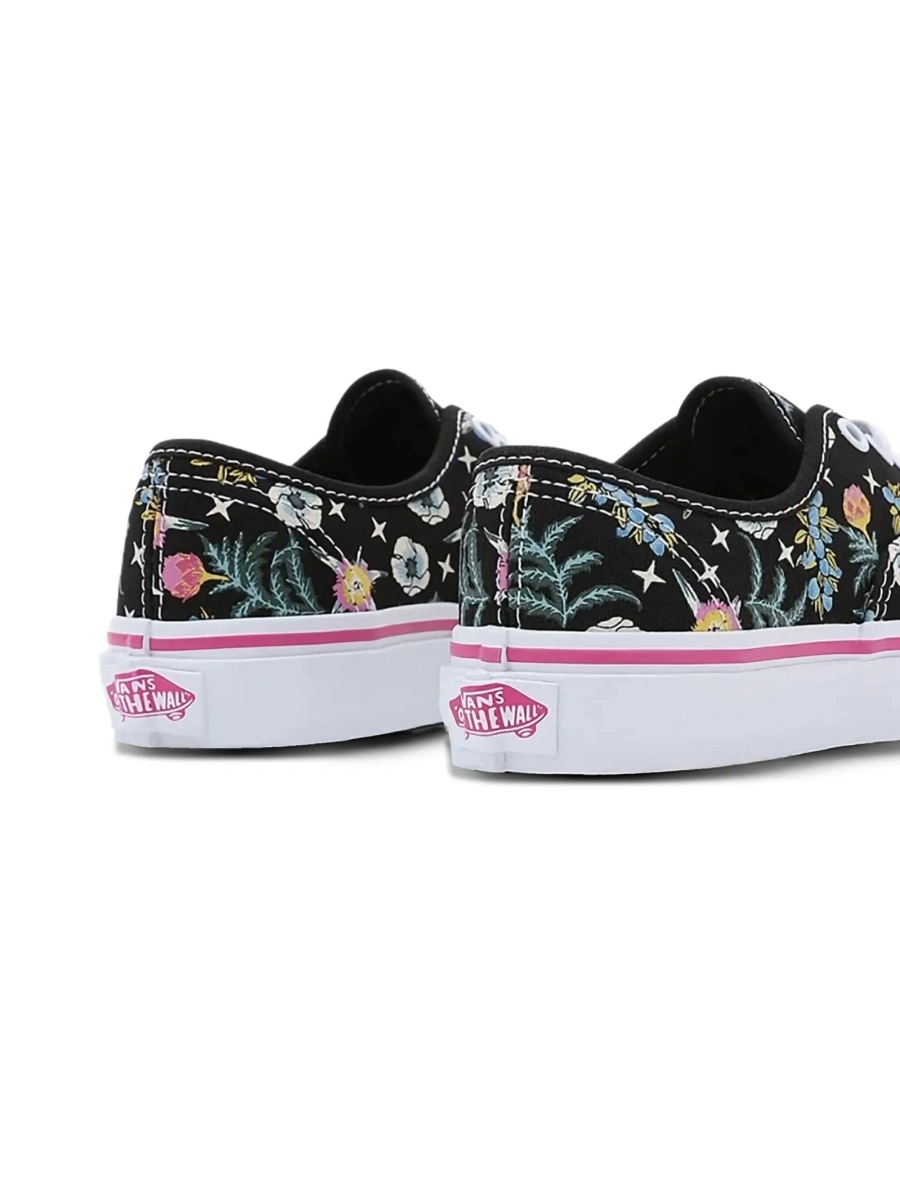 Sneakers Vans negri din material textil - Img 3