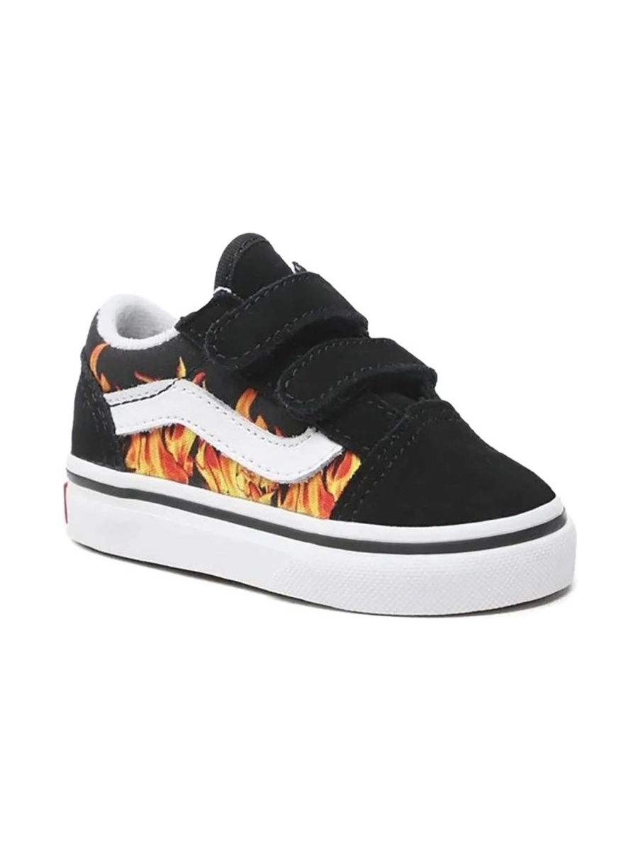 Sneakers Vans negri din piele - Img 2