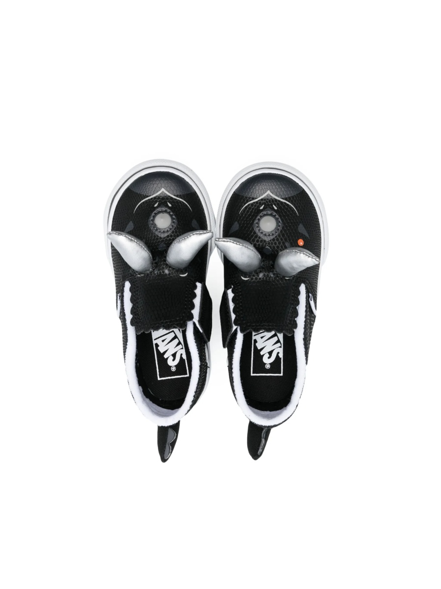 Sneakers Vans negri din poliuretan - Img 3