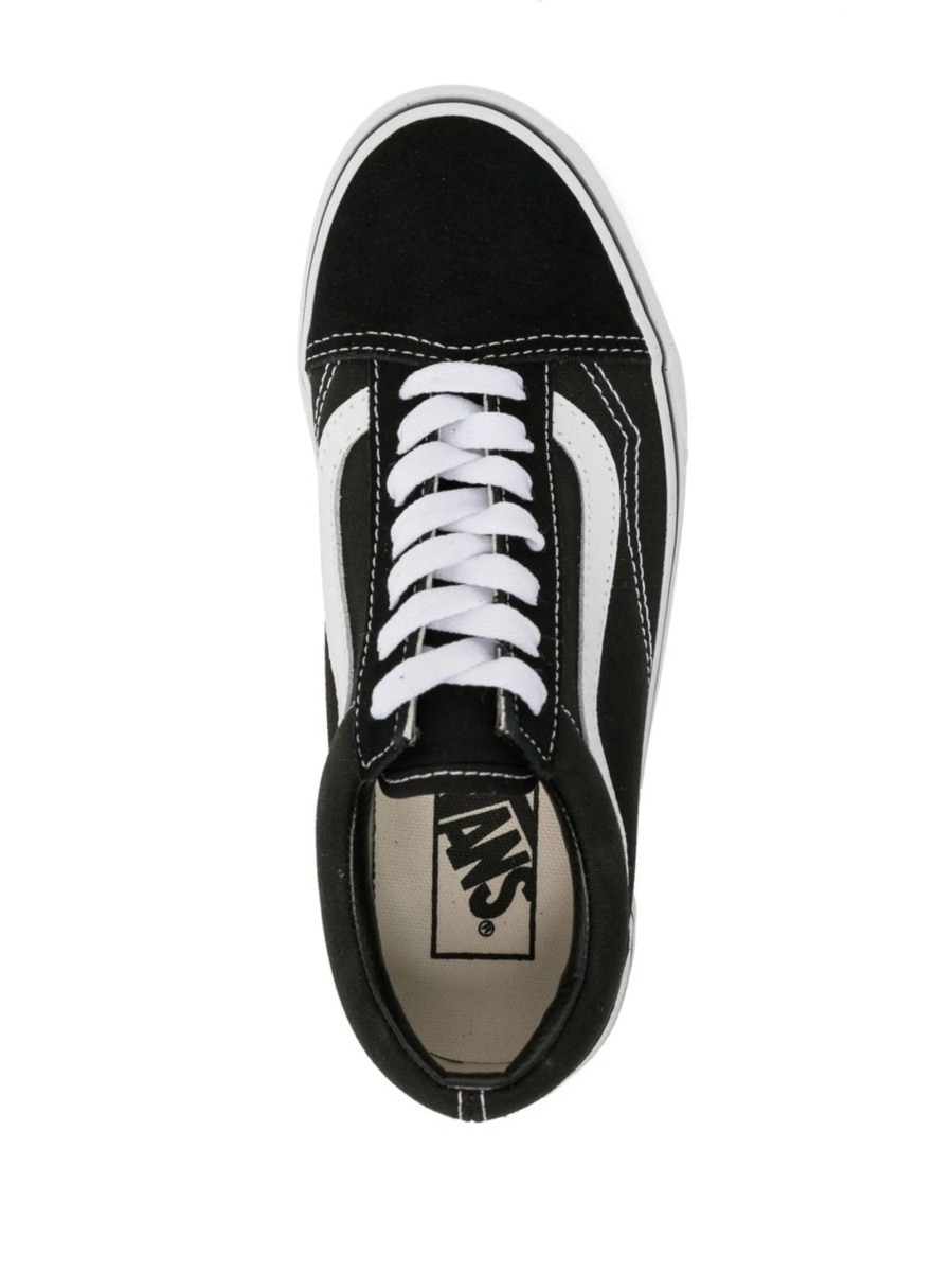 Sneakers Vans Old Skool negri din material textil - Img 4