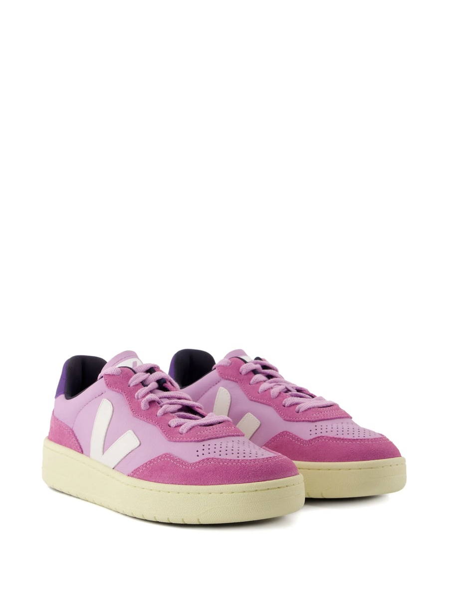 Sneakers Vans roz din piele - Img 2